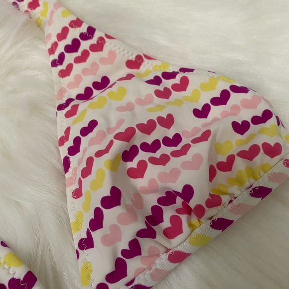 Kirra Heart Print Two-Piece Bikini - Picture 3 of 6